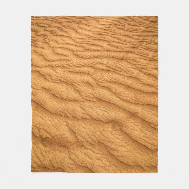Cobertor De Velo Fotografia aérea do deserto (Frente)