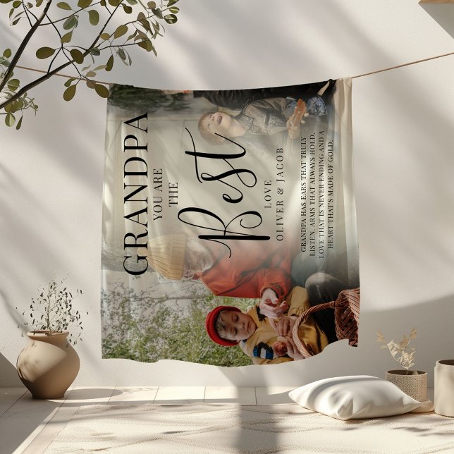 Cobertor De Velo Fotografias, Nomes e Citação Modernas do 'GRANDPA' (Criador carregado)
