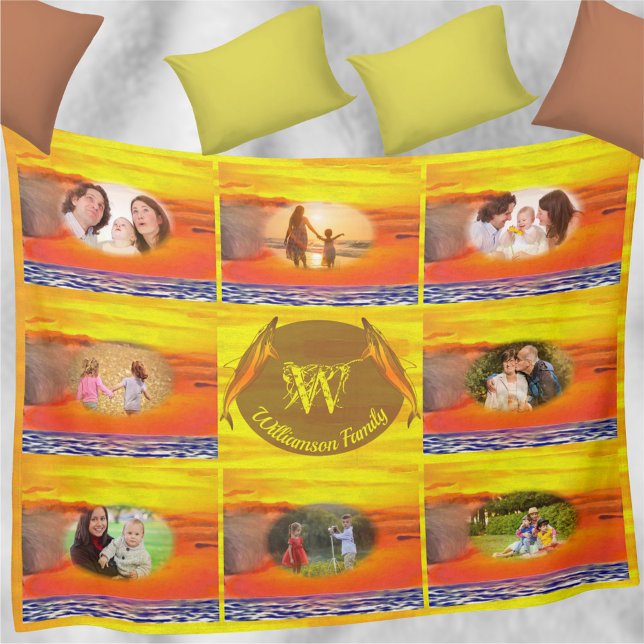 Cobertor De Velo Fotos da família Sunset 2443 (Criador carregado)