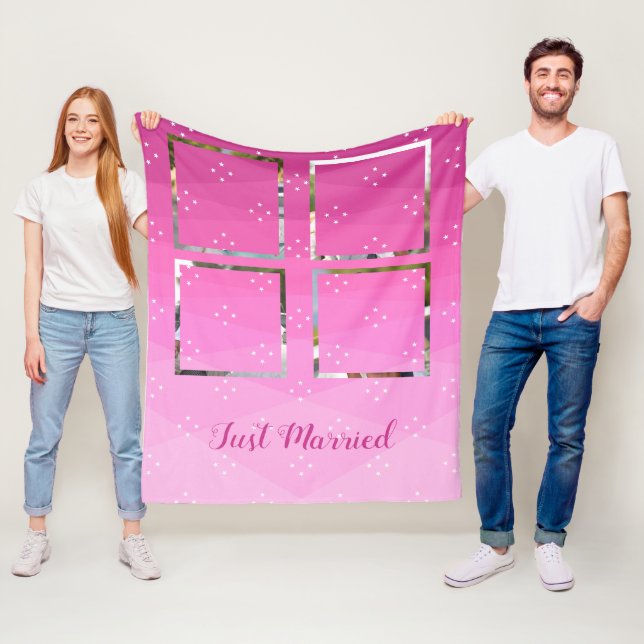 Cobertor De Velo Fotos Personalizadas a Rosa (In Situ)