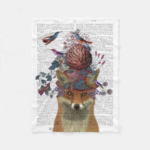 Cobertor De Velo Fox Birdkeeper com Artichoke
