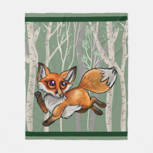 Cobertor De Velo Fox do bebê