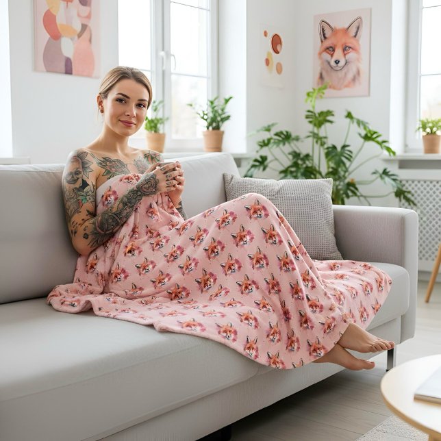 Cobertor De Velo Fox Fleece Blanket (Criador carregado)