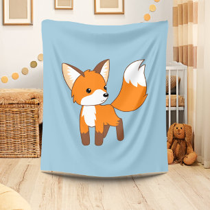 Cobertor De Velo Fox pequeno bonito