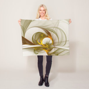 Cobertor De Velo Fractal de cores metálicas do Precioso moderno