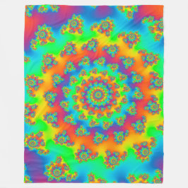 Cobertor De Velo Fractal de vórtex de tapete mágico