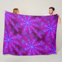 Fractal Psíquico de Starburst Azul Roxo Fuchsia