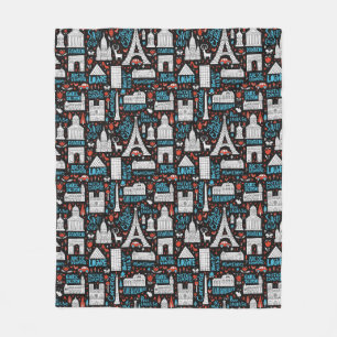 Cobertor De Velo França  Padrão de símbolos