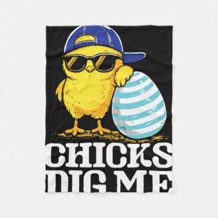 Cobertor De Velo Frango de Páscoa Dig Me Cool Sungles Homens Menino