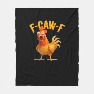 Cobertor De Velo Frango F-Caw-F engraçado F-Caw-F Frango Clássico L