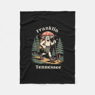 Cobertor De Velo Franklin Tennessee Hiking Mushroom Vacation 