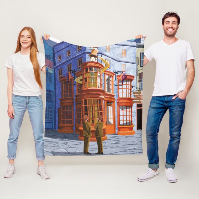 Cobertor De Velo Fred e George no Weasley's Wizard Wheezes (In Situ)