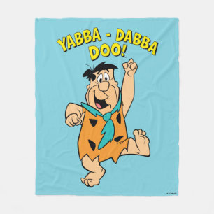 Cobertor De Velo Fred Flintstone Yabba-Dabba Doo!