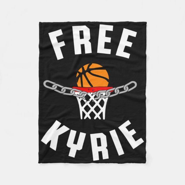 Cobertor De Velo Free Kyrie Free Speech Anti Censoration Fun Bysket (Frente)