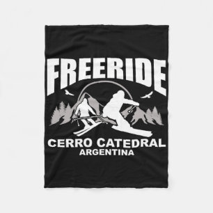 Cobertor De Velo Freeride Skiing Cerro Catedral Argentina