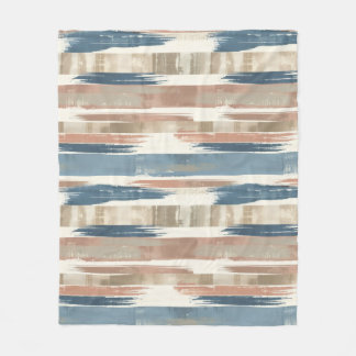 Cobertor De Velo French Retro Brush Stripe Fleece Blanket