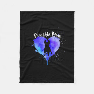 Cobertor De Velo Frenchie Mãe Cachorro Francês Cachorro Mamãe En