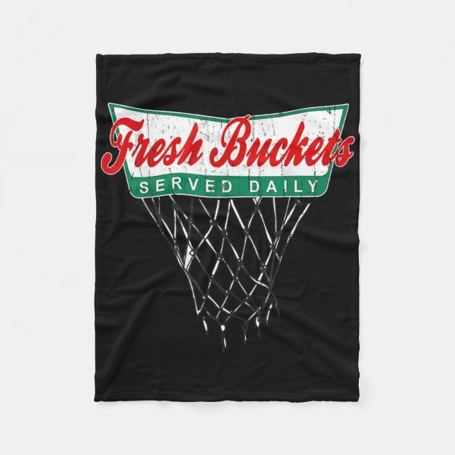 Cobertor De Velo Fresh Buckets Ll Sketll Player Served Daily 1  (Frente)