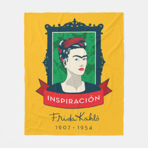 Cobertor De Velo Frida Kahlo   Inspiración