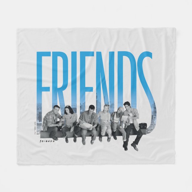 Cobertor De Velo FRIENDS™ | A Galera (Frente (Horizontal))