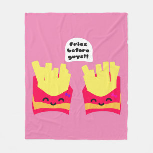 Cobertor De Velo Fries Antes das Caras!