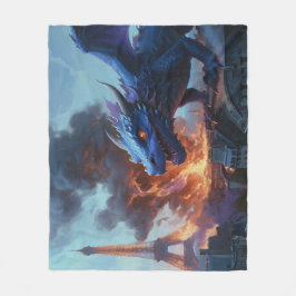 Cobertor De Velo Fries Franceses, Alguém? Dragon Art
