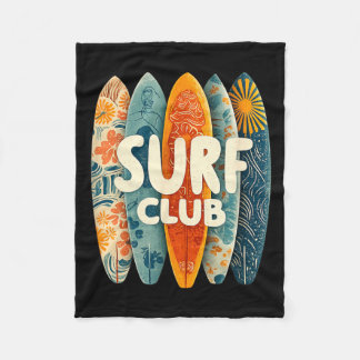 Cobertor De Velo Frio de verão de férias surf vintage homens mulher