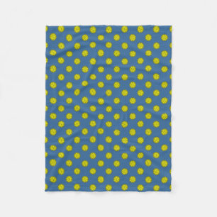 Cobertor De Velo Friso Amarelo por Kenneth Yoncich