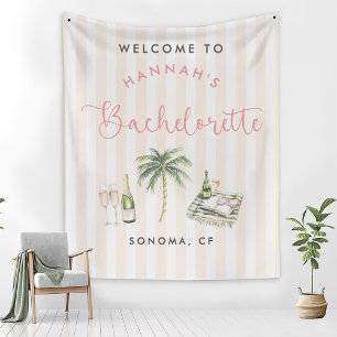 Cobertor De Velo Frota Fim de Semana do País do Vinho Rosa