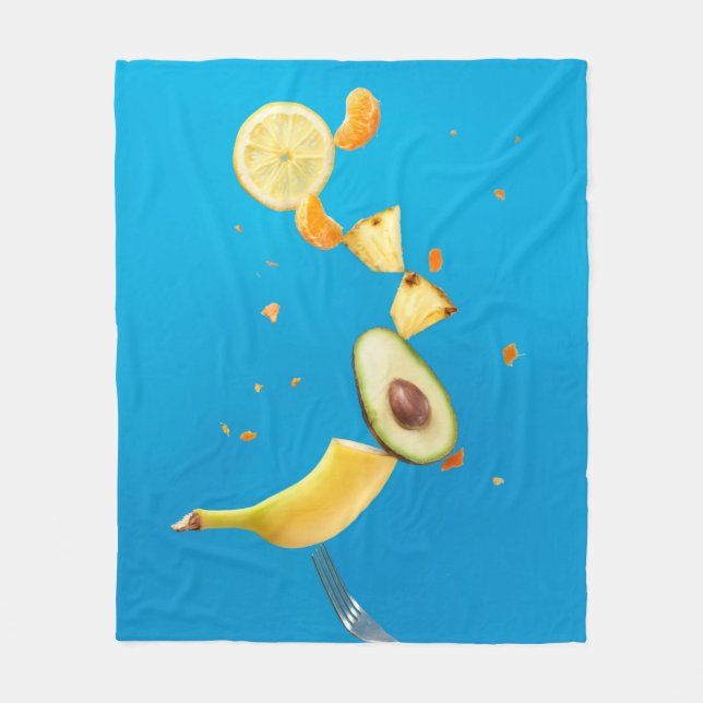 Cobertor De Velo Frutas bonito (Frente)