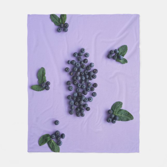 Cobertor De Velo Frutas E Vegetais (Frente)