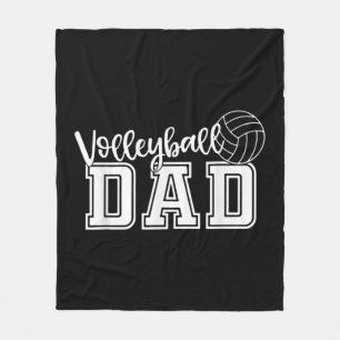 Cobertor De Velo Fun Volleyball Dad Volleyball Father Player Lover