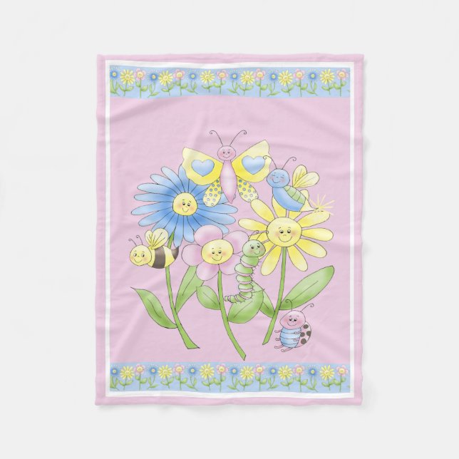 Cobertor De Velo FunBugs (Frente)