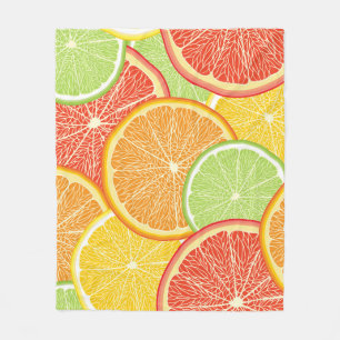 Cobertor De Velo Fundo de toranja e abstrato laranja.