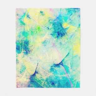 Cobertor De Velo fundo fractal abstrato azul 3d renderização3d, a