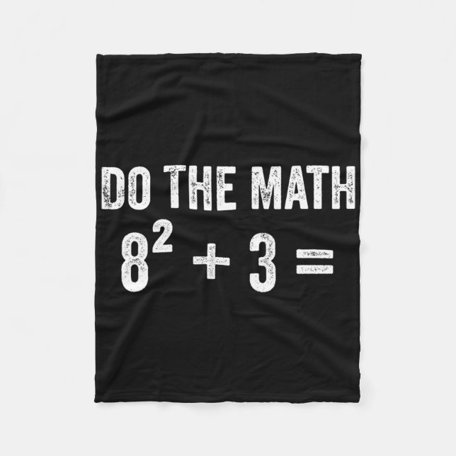 Cobertor De Velo Funny 67 Meme Math Six Seven Teacher Brainrot Joke (Frente)