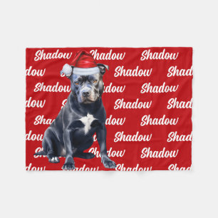Cobertor De Velo Funny Bluenose Pitbull Nome Padrão de Cachorro Nat