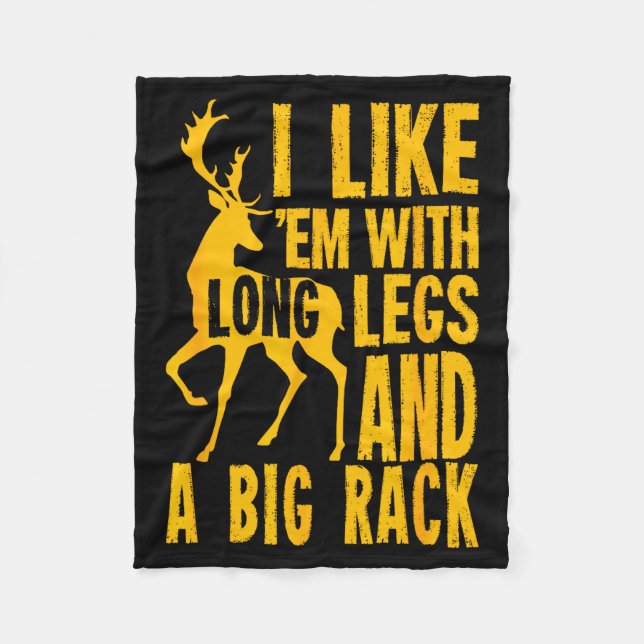 Cobertor De Velo Funny Deer Hunting Quote Gift For Hunters  (Frente)