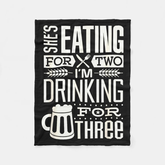 Cobertor De Velo Funny Expecting Dad Shirt For Pregnancy New Dad Fa (Frente)