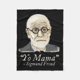 Cobertor De Velo Funny Freud Psicologia
