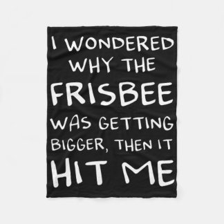 Cobertor De Velo Funny Frolf Disc Golf Then It Hit Me Sket Tree Fri