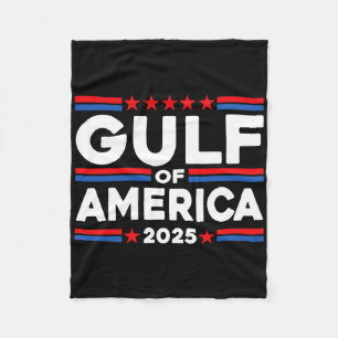 Cobertor De Velo Funny Golfo Of United States Flag