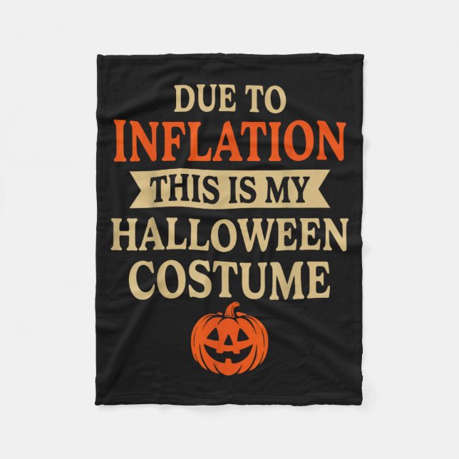 Cobertor De Velo Funny Inflation Halloween Costume Couple Matching  (Frente)