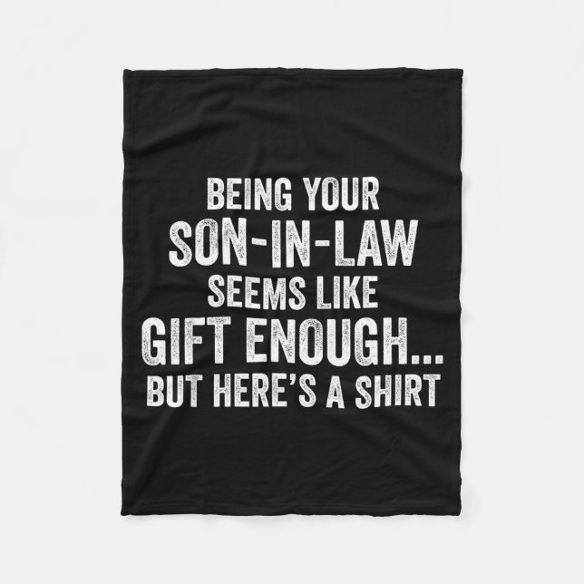 Cobertor De Velo Funny Mother In Law Sarcastic Humor Quote From Son (Frente)