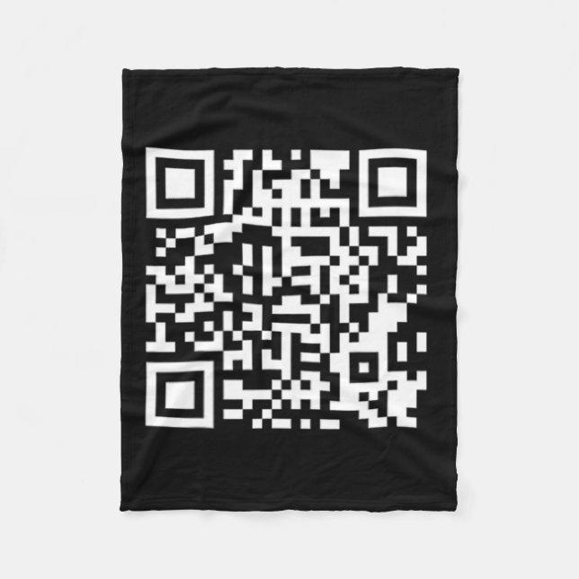 Cobertor De Velo Funny Qr Presidente Trump 4547 Trump Dancing Code  (Frente)
