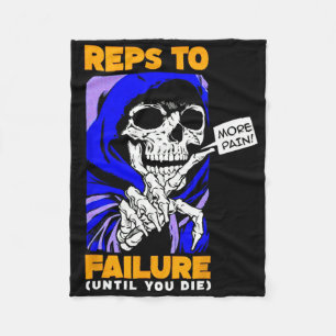 Cobertor De Velo Funny Reps To Failure Weinclusive F