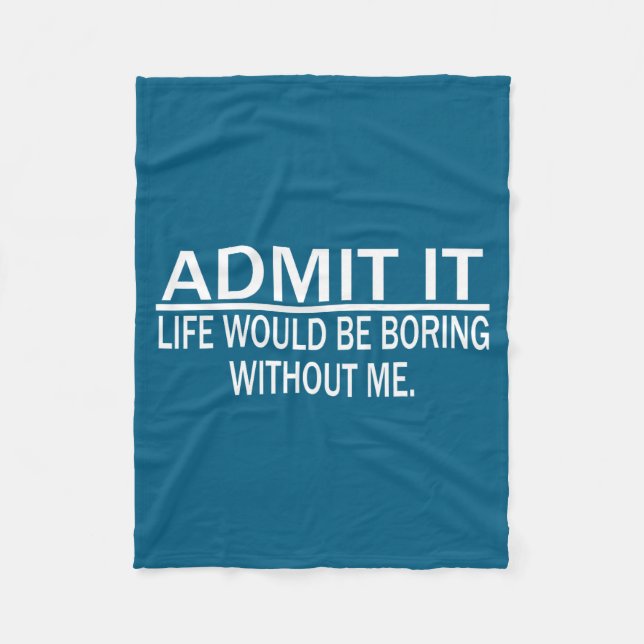 Cobertor De Velo Funny Saying Perfect Idea For Men Women  (Frente)