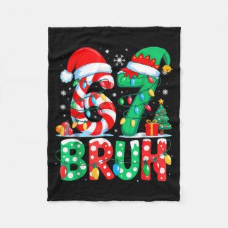 Cobertor De Velo Funny Six Seven 6 7 Meme Christmas Family Xmas San