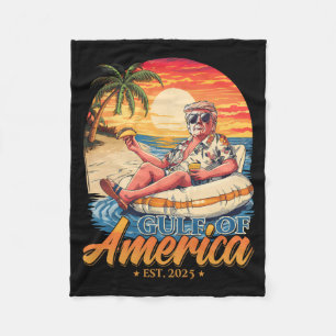 Cobertor De Velo Funny Trump Golfo Da América Do Leste De 2025