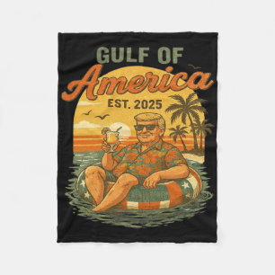 Cobertor De Velo Funny Trump Golfo Dos Eua América 2025 Trump Merch